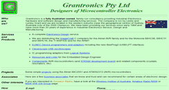 Desktop Screenshot of grantronics.com.au