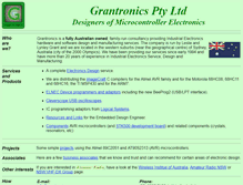 Tablet Screenshot of grantronics.com.au